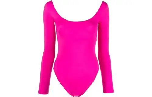 【Best of: PromotionsPrevious Season】long-sleeve fitted bodysuit