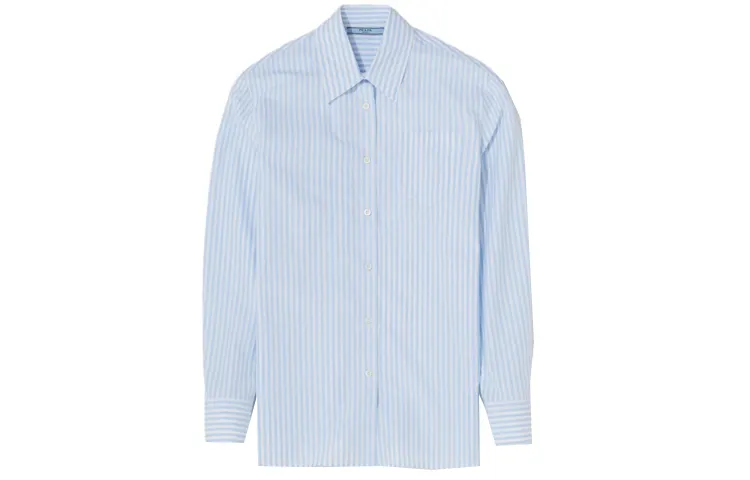 Prada jacquard poplin shirt