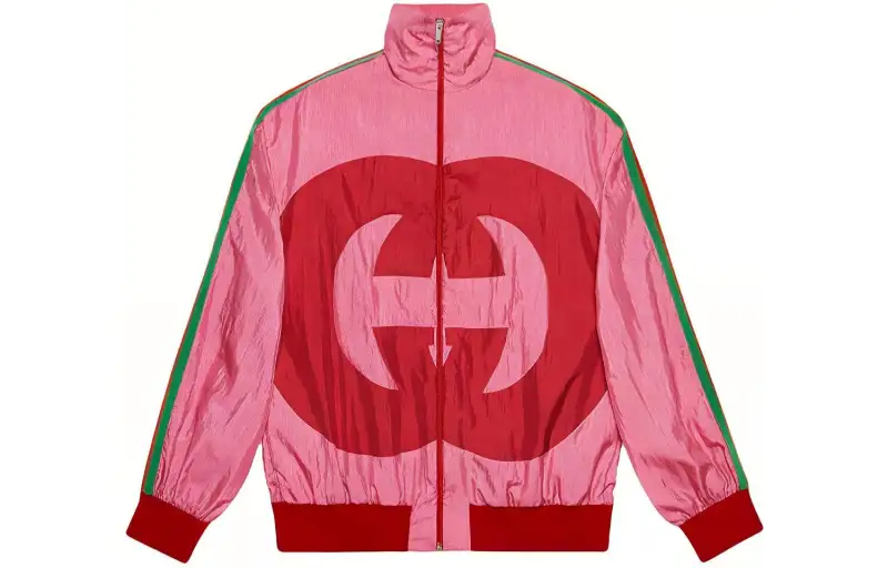 【Previous Season】Interlocking G technical jersey jacket