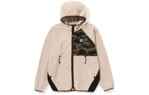 A BATHING APE Bape Sweatshirts Women's Hooded Moderate Cardigan