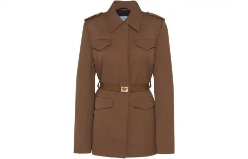 PRADA Jackets & Coats Women's Brown