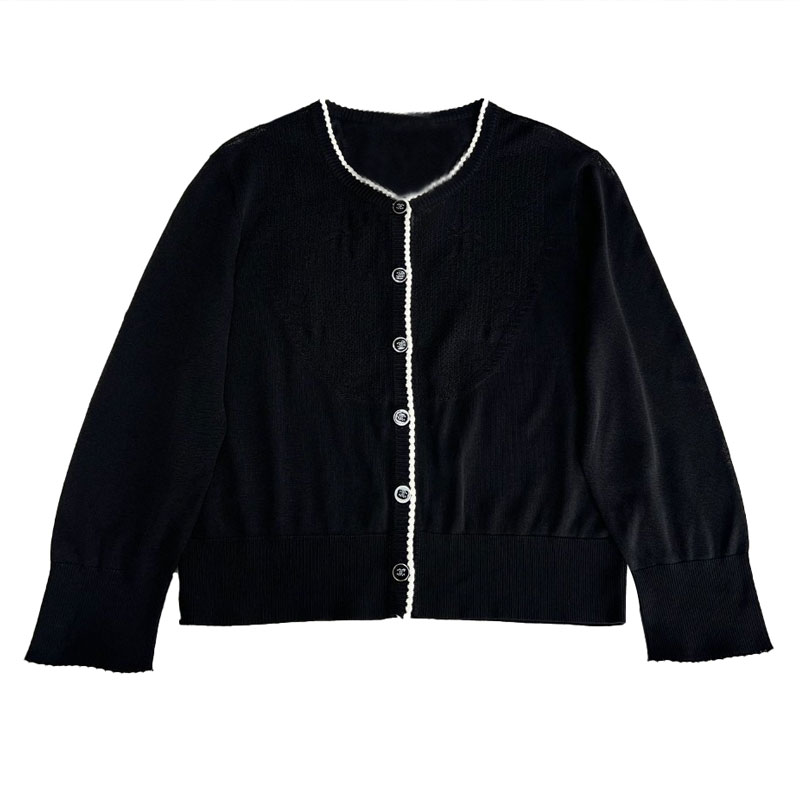 Женский худи Chanel CHANEL FW24 (черный)