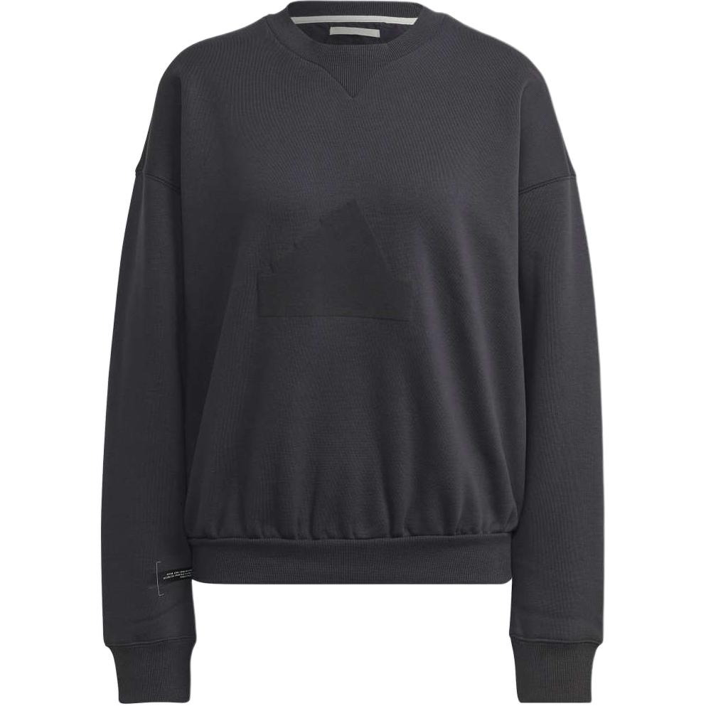 Женское худи adidas New Crw Swt (черное)
