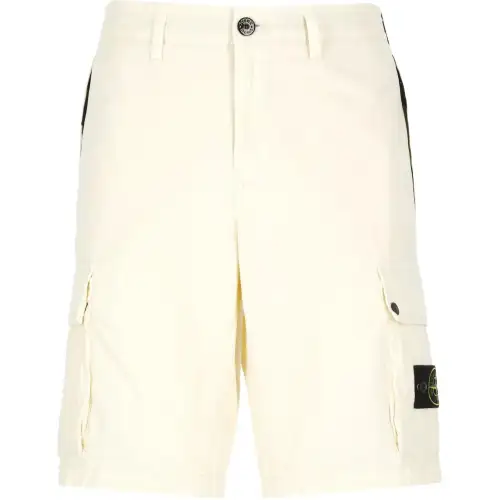 STONE ISLAND Compass Patch Bermuda Shorts