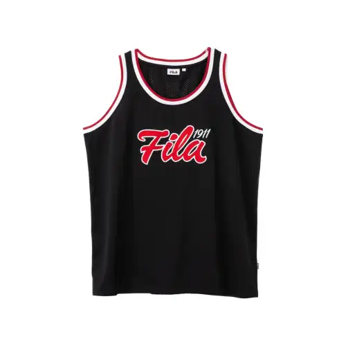 FILA Basketball Jersey Unisex Black