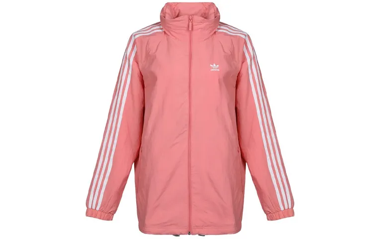 Adidas Originals Jacket Women's Texture Rose Red