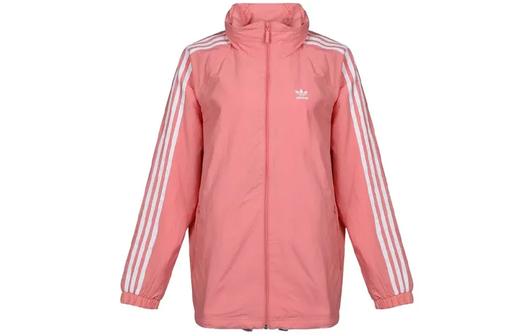 Adidas Originals Jacket Women's Texture Rose Red