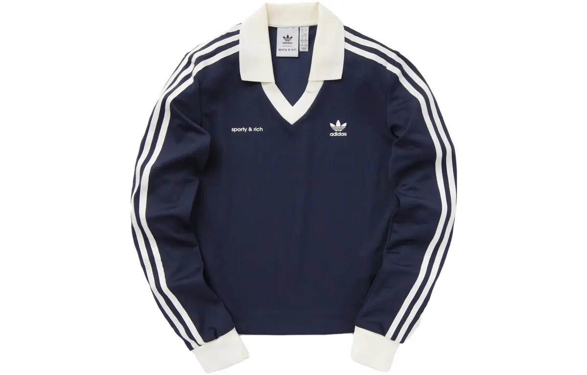 Adidas Originals X Sporty & Rich Soccer Jersey Navy/Cream