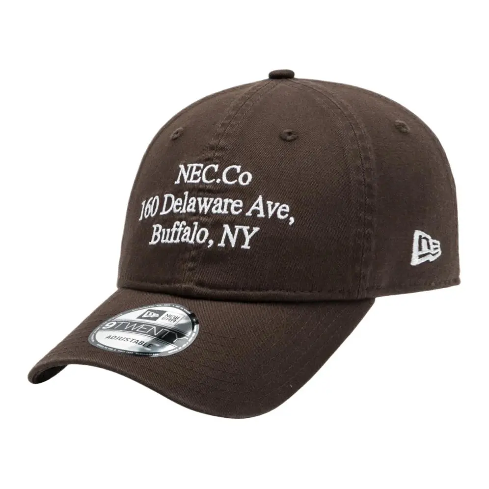 New Era Cotton Baseball Caps Unisex Chocolate