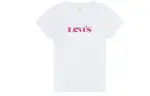 Levis T Shirts Women's White Crew Neck Moderate Other