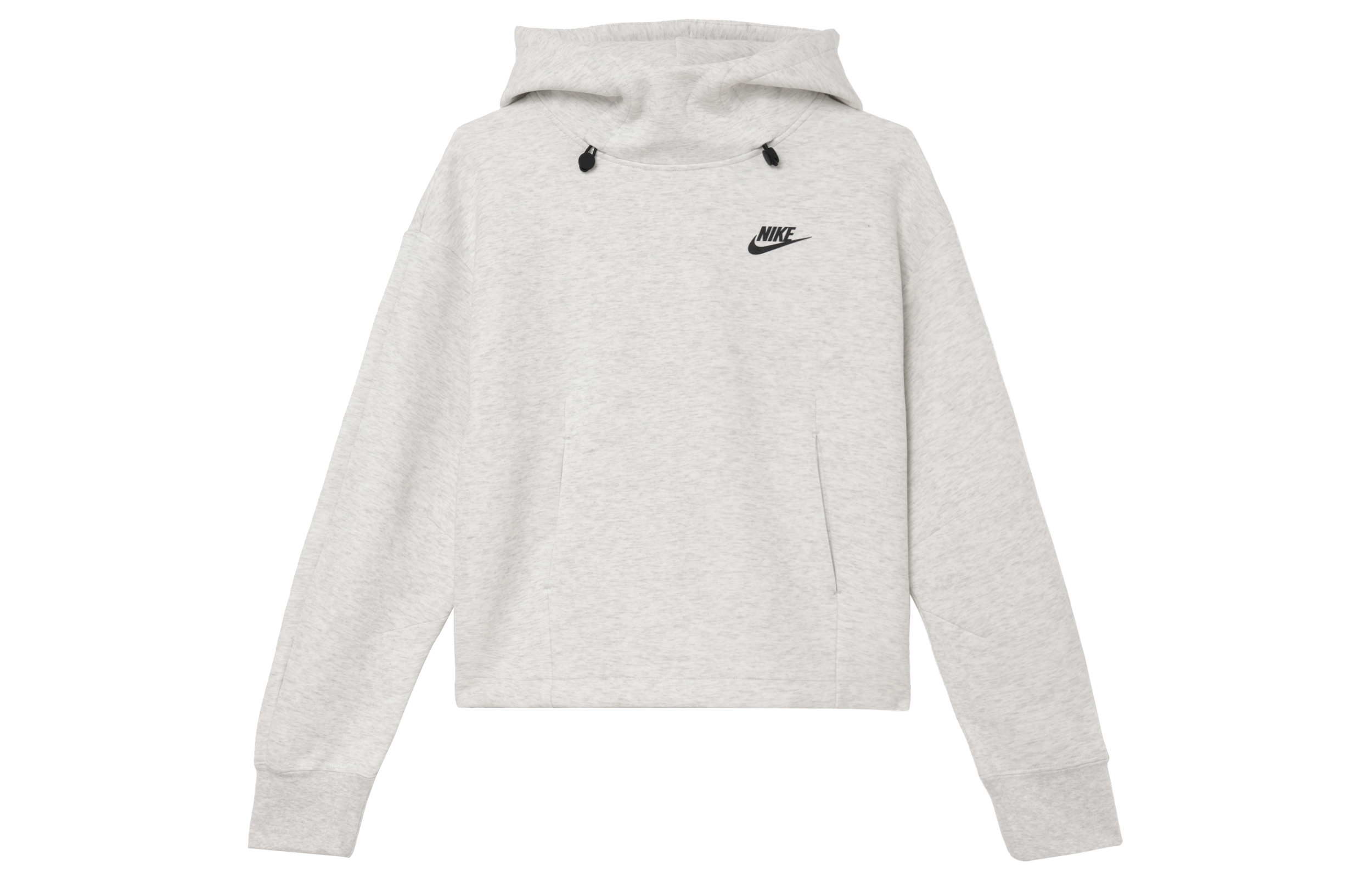 Женское худи Nike Sportswear Tech Fleece Oversize (светло-серое)