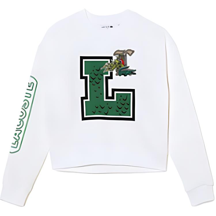 Женский свитшот LACOSTE LACOSTE (белый)