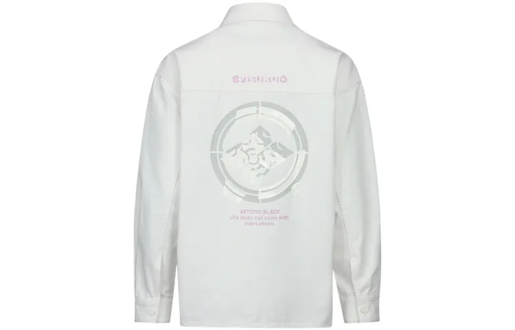EVISU Shirts Women's Lapel Moderate Denim