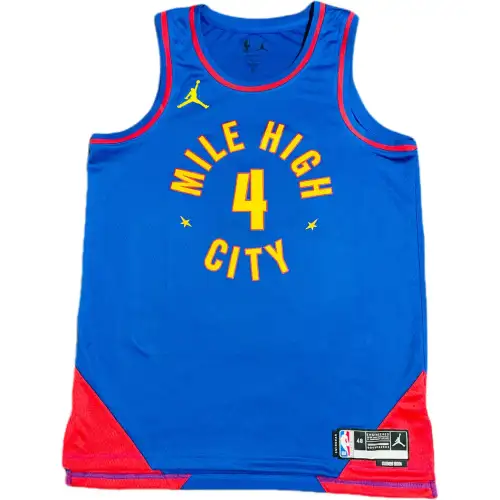 Jordan x NBA Denver Nuggets Basketball Jersey Men's Blue