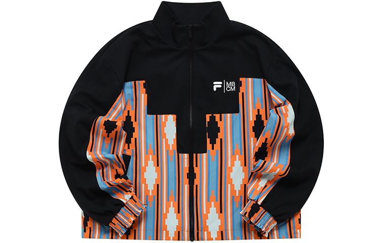 Женская куртка FILA FUSION x Marcelo Burlon (черная)