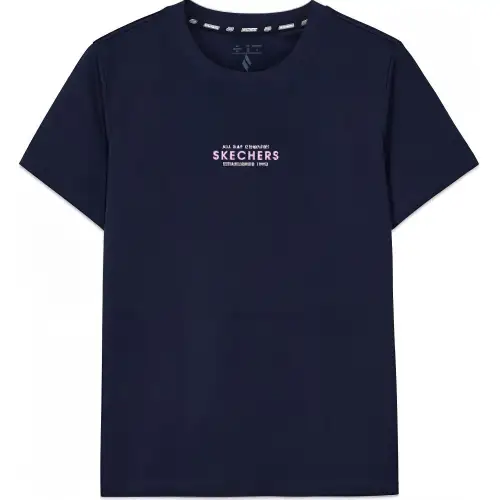 Skechers T Shirt Women's Navy Blue