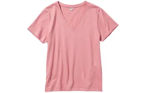 UNIQLO SS24 Regular T Shirt Women's Red