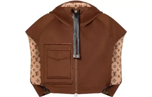 LOUIS VUITTON Double Face Open-Arm Jacket