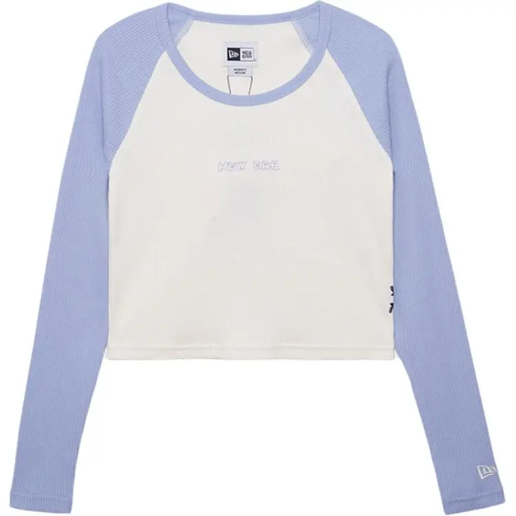 New Era Raglan Sleeve T Shirt Women's Ivory White