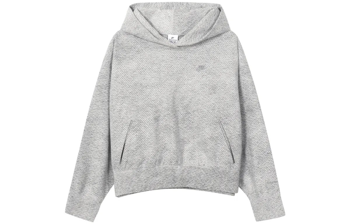 Nike Forward Sweatshirts Women's Gray Hooded Moderate Regular