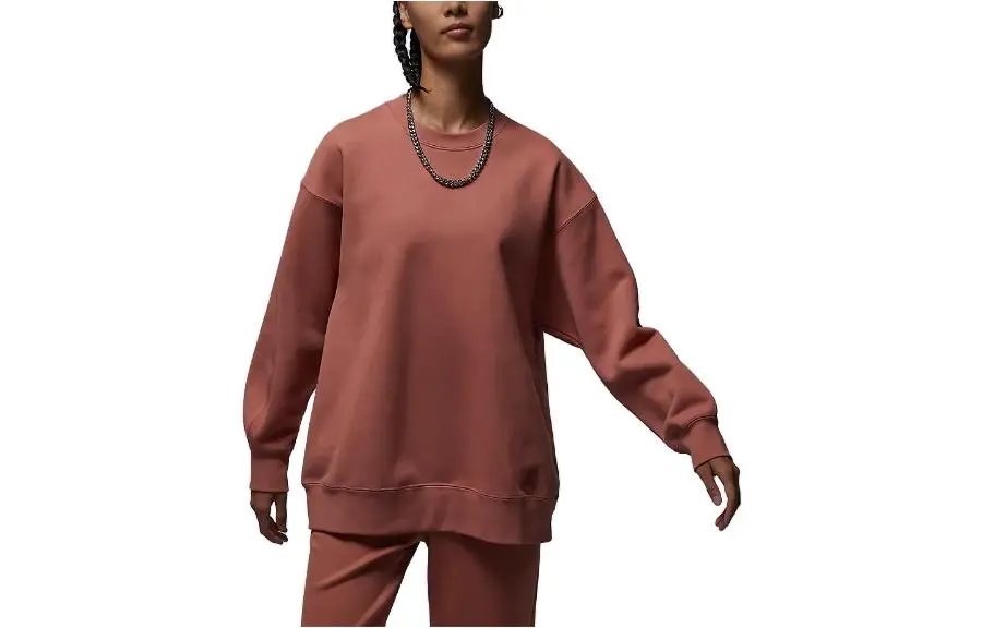Jordan NikeJordan Flight Sweatshirt Women's Brick Red