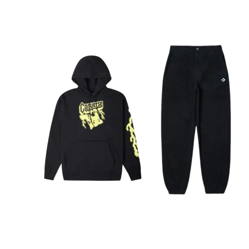 Converse Sweatshirt Set Unisex Black