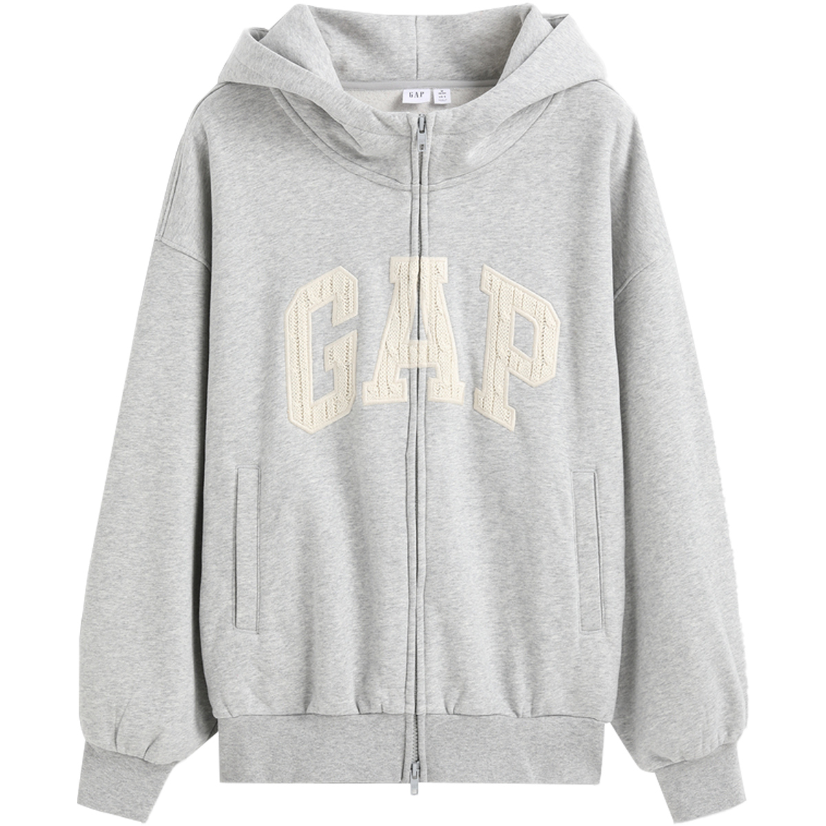 Женское худи GAP (черное с логотипом)