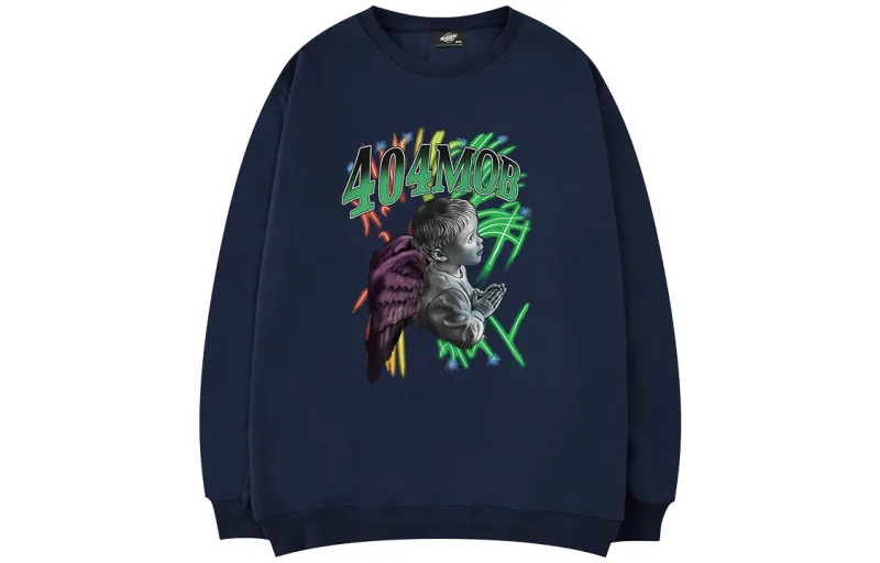 404MOB GANG Sweatshirt Winter Unisex