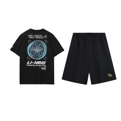 Li Ning Sports Fashion Collection Casual Sportswear Unisex Black