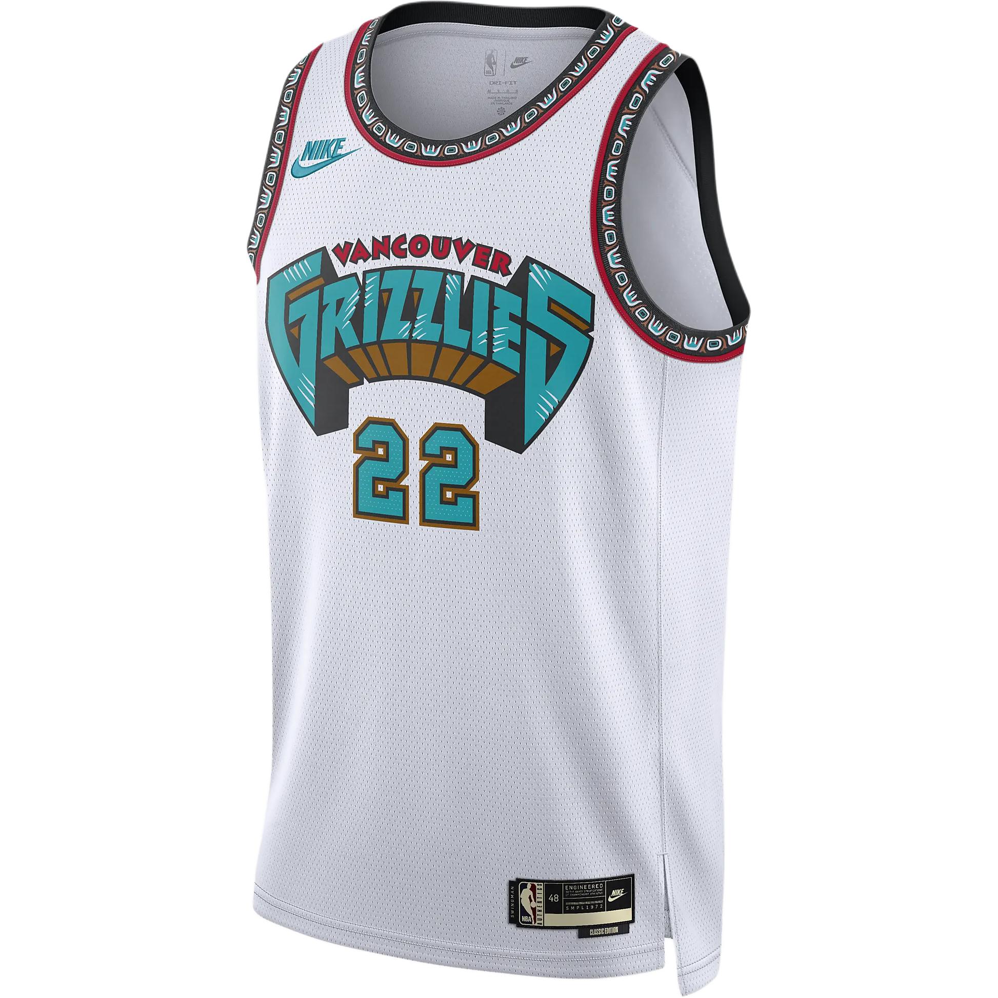 Nike Desmond Bane Memphis Grizzlies 2024/25 Hardwood Classics Jersey