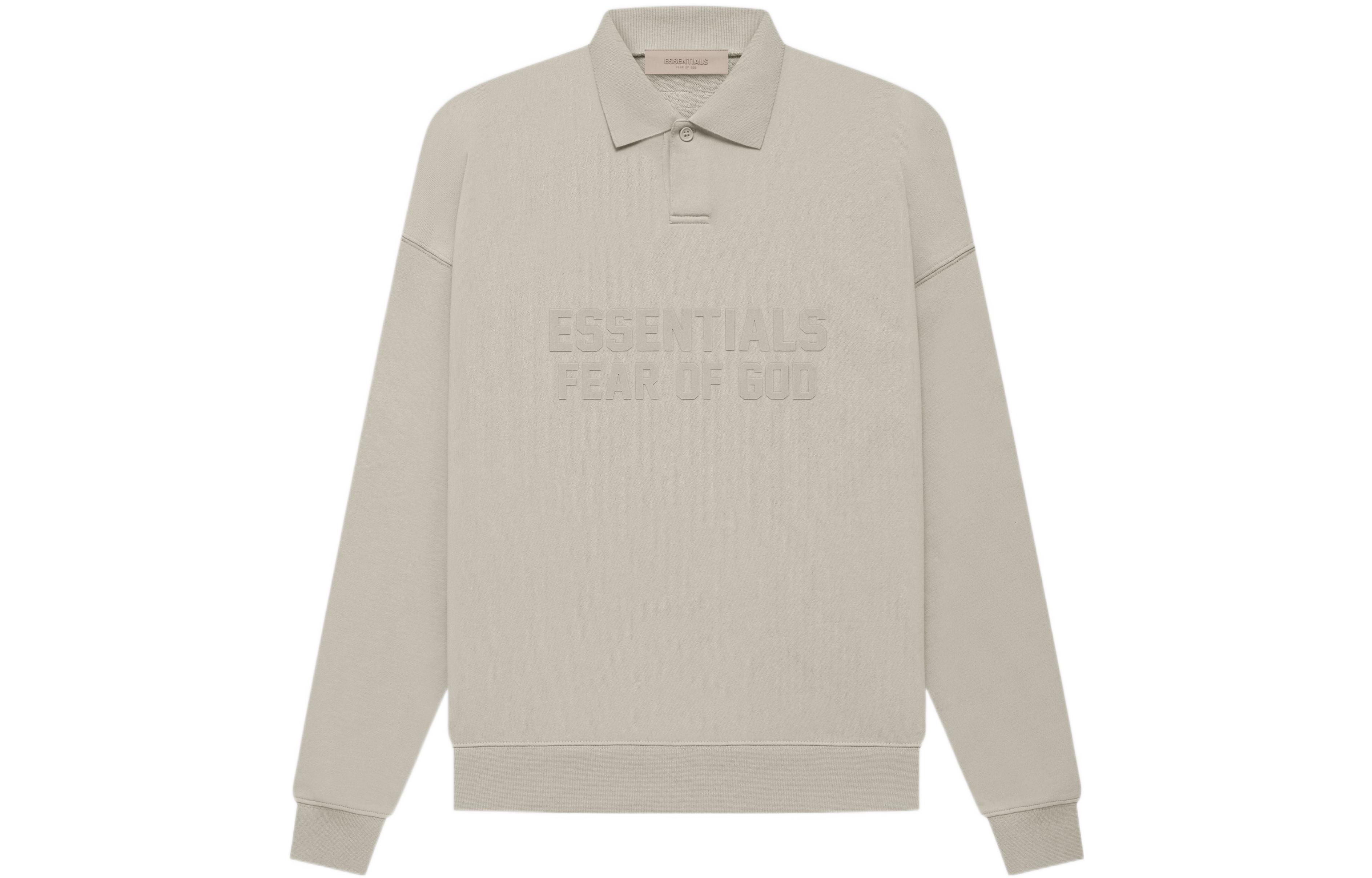 Женская рубашка-поло Fear of God Essentials FW22 (серая)