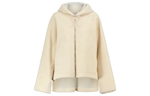 LOEWE Jackets Women's Beige Hooded Moderate Other