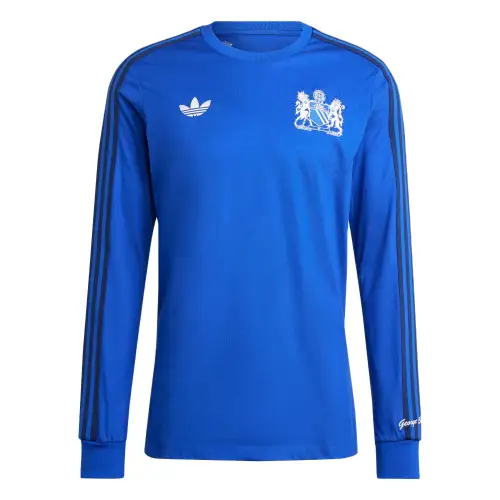 Adidas Three stripe Crest Long sleeve T shirt