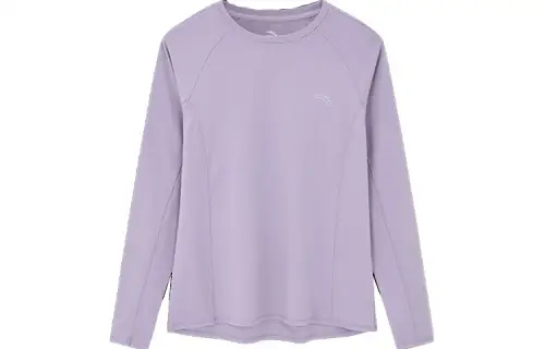 ANTA Running Collection Knitwear Women's Orchid Purple Crew Neck Moderate Other