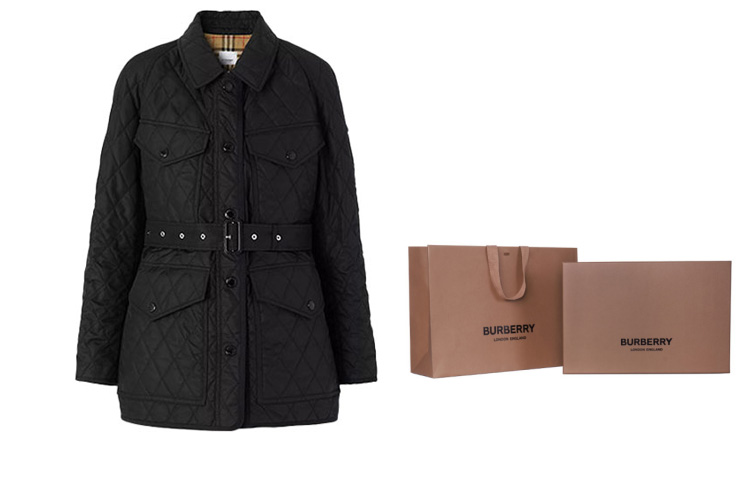 Женская куртка Burberry (черный) — фото 8