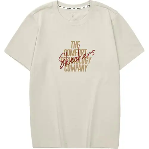 Skechers T Shirt Women's Light Brown