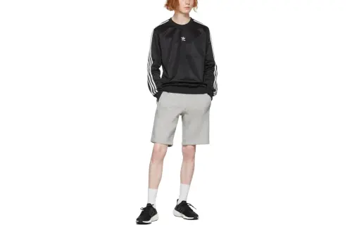 Adidas Originals Sweatshirts Women's Black Crew Neck Moderate Other