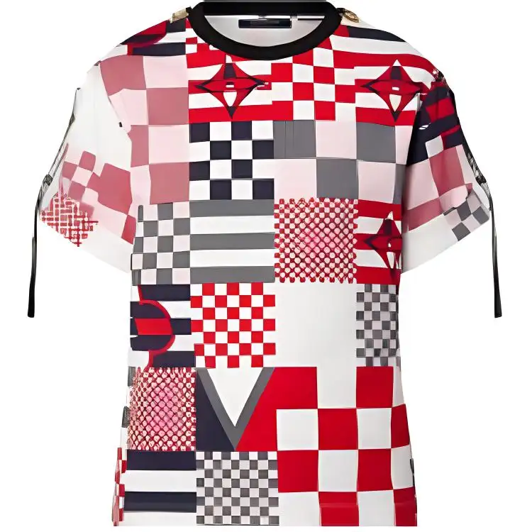 LOUIS VUITTON Graphic Lv X Ac Print T-Shirt