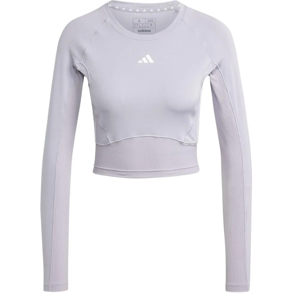 Adidas Free Shipping With AdiClub Train Essentials Material Mix Long Sleeve Top