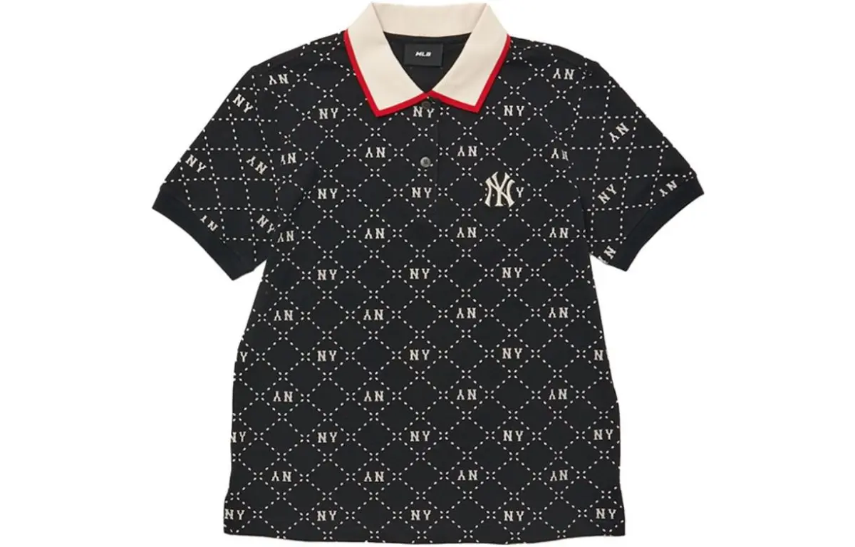 MLB Polo Shirts Women's Black Moderate