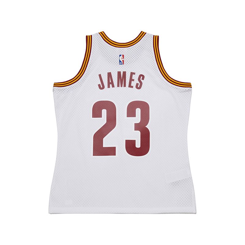 Mitchell Ness x NBA Cleveland Knight James Basketball Jersey Unisex White