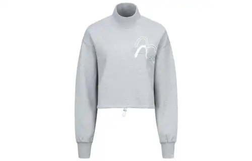 EVISU Sweatshirt Women's Light Heather Gray