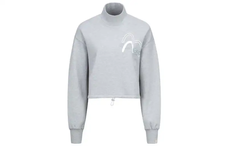 EVISU Sweatshirt Women's Light Heather Gray
