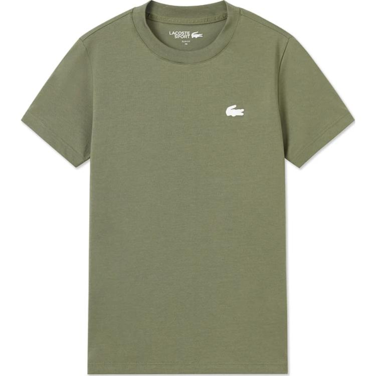 Женская футболка LACOSTE (розовая)