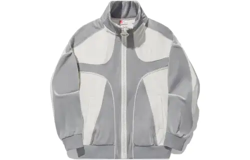 Li Ning Jackets & Coats Women's Ecru Ultimate Gray