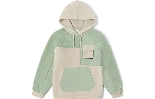 Vans Sweatshirts Women's Green Hooded Moderate Regular