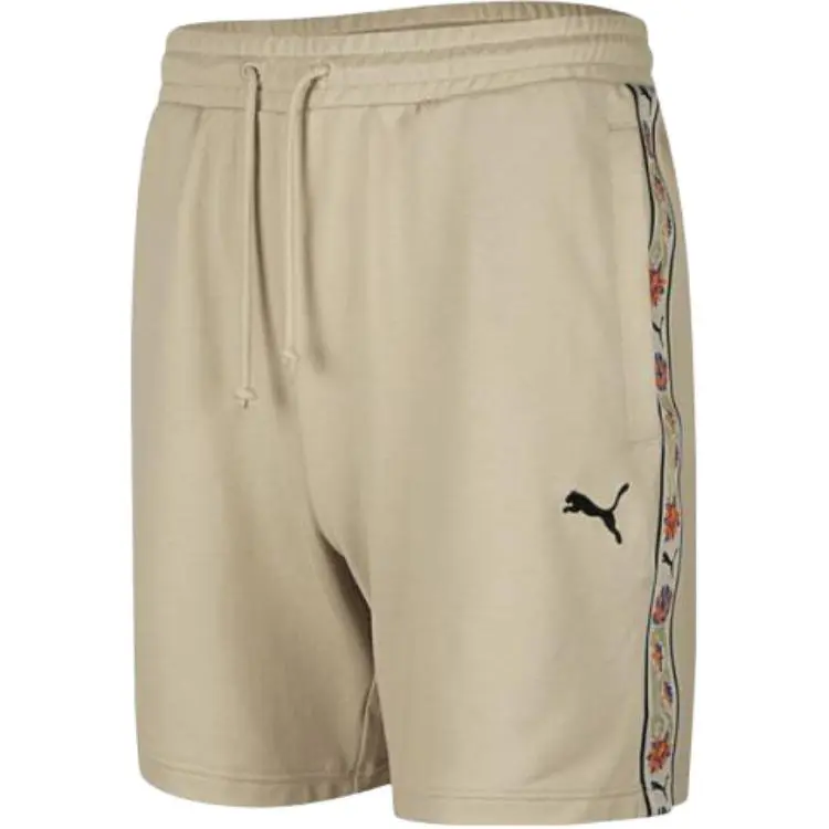 PUMA Floral Casual Shorts Men's Khaki