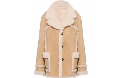 MIU MIU Jackets Women's Khaki Lapel Moderate Other