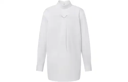 LOUIS VUITTON Shirts Women's White Half Turtleneck Moderate Other