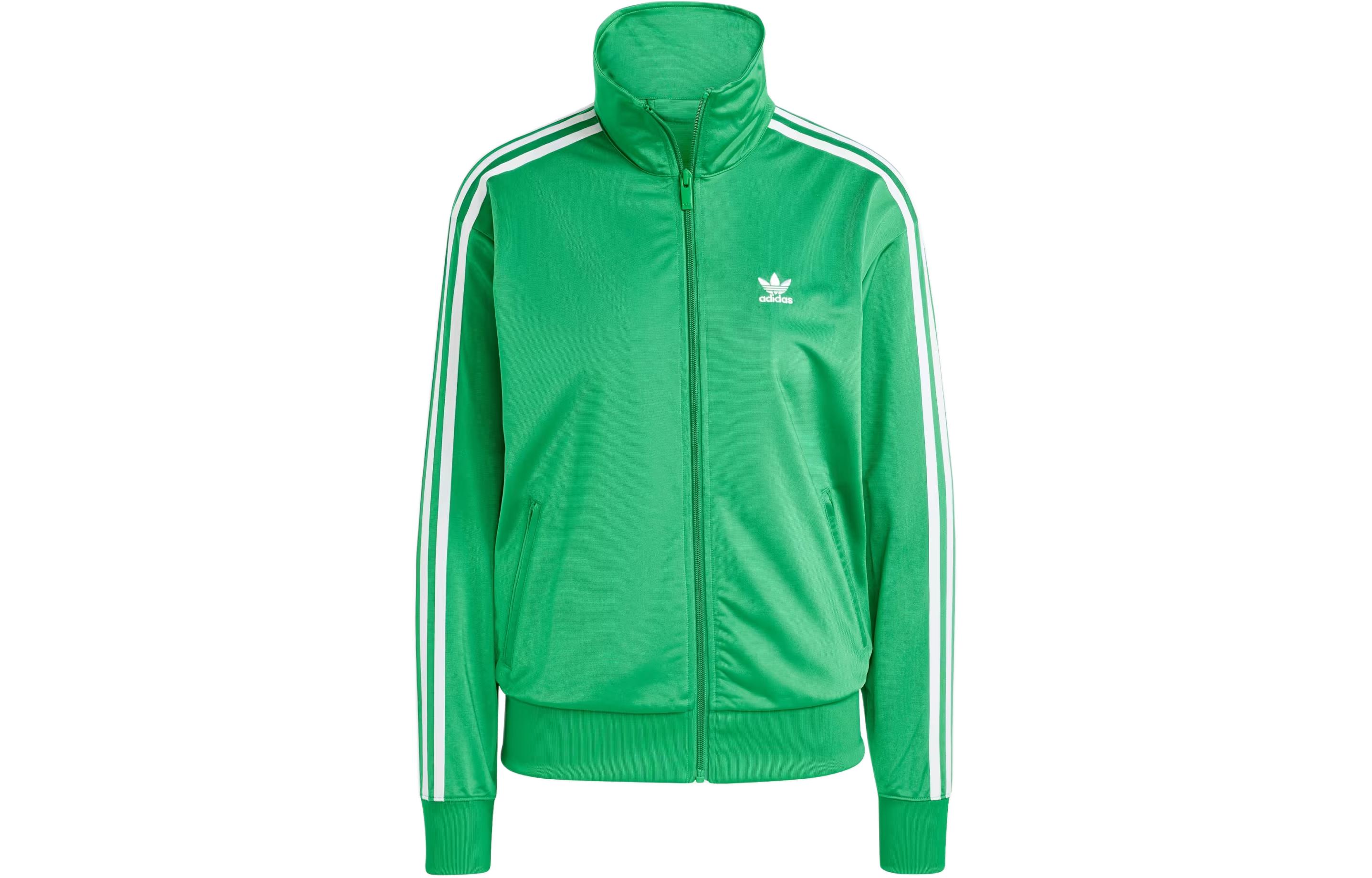 Женские куртка adidas originals ADICOLOR CLASSICS FIREBIRD TRACK (зеленая)